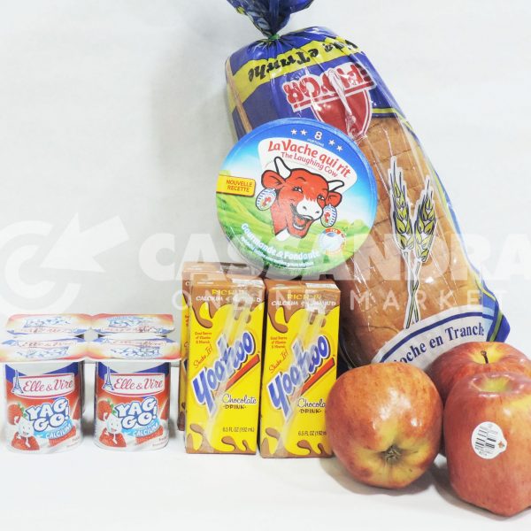 QUICK LUNCH STARTER PACK WITH FRESH APPLES
